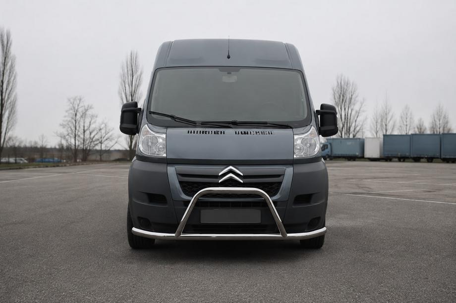 Fiat Ducato 2006–2025 Predný ochranný rám ST019 (nerez) Image
