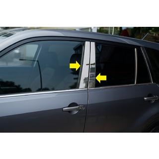 Lišty na dverné stĺpiky (8 ks, nerez) Suzuki Grand Vitara 2005–2017 fotografia 1
