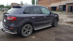 Renault Koleos 2008–2016 Bočné prahy Premium (2 ks, nerez.) 60 mm fotografia 4