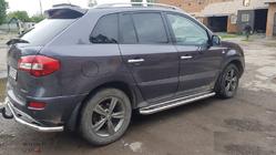 Renault Koleos 2008–2016 Bočné prahy Premium (2 ks, nerez.) 60 mm fotografia 6
