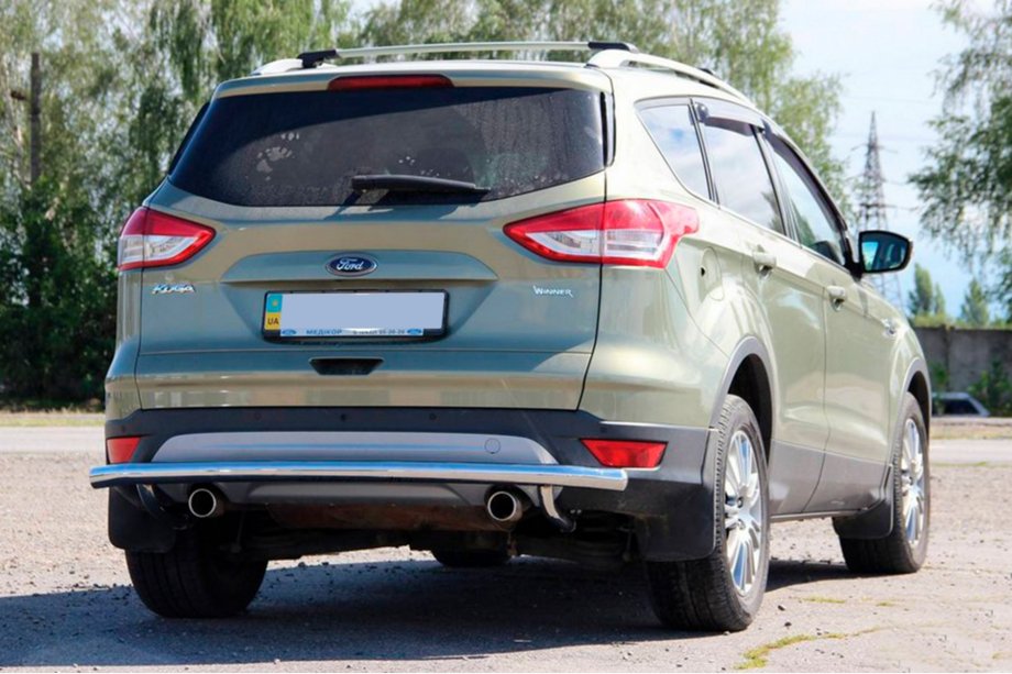 Ford Kuga/Escape 2013–2019 Zadný ochranný oblúk AK002 (nerez) Image