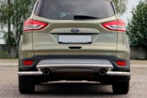 Ford Kuga/Escape 2013–2019 Zadný ochranný rám AK002-3 (nerez) fotografia 2