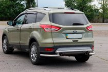 Ford Kuga/Escape 2013–2019 Zadný ochranný rám AK002-3 (nerez) fotografia 3