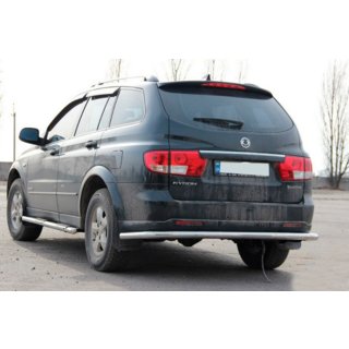Zadný ochranný rám AK005 (nerez) SsangYong Kyron 2005–2014 fotografia 3