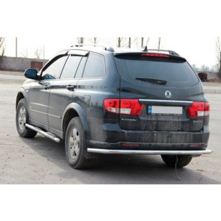 Zadný ochranný rám AK005 (nerez) SsangYong Kyron 2005–2014 fotografia 1