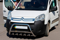 Citroen Berlingo 2008–2018 Predný ochranný rám WT004 (nerez) fotografia 3
