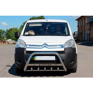 Predný ochranný rám WT004 (nerez) Citroen Berlingo 2008–2018 fotografia 4