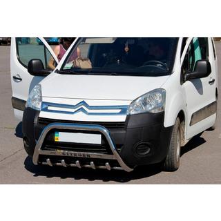 Predný ochranný rám WT004 (nerez) Citroen Berlingo 2008–2018 fotografia 3
