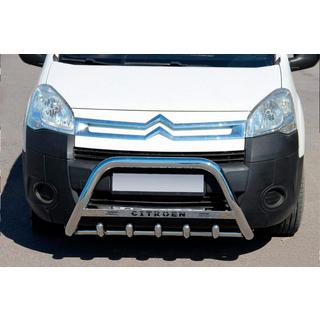 Predný ochranný rám WT004 (nerez) Citroen Berlingo 2008–2018 fotografia 1