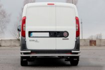 Opel Combo 2012–2018 Zadný ochranný rám AK005/2 – dvojitý (nerez) fotografia 2