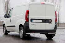 Opel Combo 2012–2018 Zadné rohové diely AK003 (nerez) fotografia 3