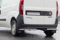 Opel Combo 2012–2018 Zadné rohové diely AK003 (nerez) fotografia 1