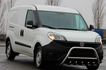 Fiat Doblo II 2010–2022 Predný ochranný rám WT003 (nerez) 60 mm fotografia 1