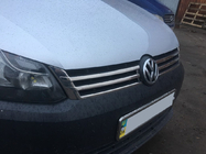 Volkswagen Caddy 2010–2015 Kryty masky (2 ks, nerez) fotografia 9