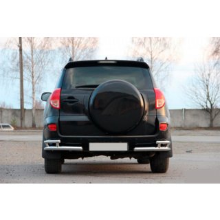 Zadné rohové diely AK003-double (2 ks, nerez) Toyota Rav 4 2006–2013 fotografia 2