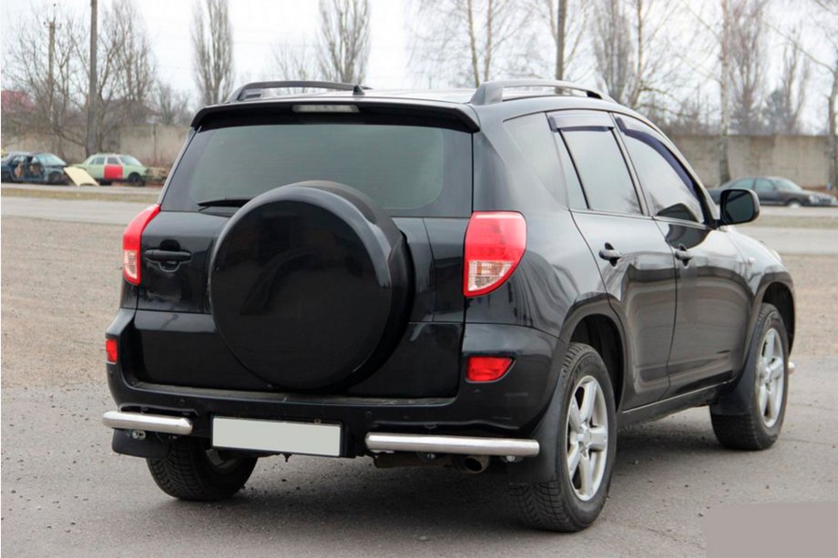 Toyota Rav 4 2006–2013 Zadné rohové diely AK003 (2 ks, nerez) Fotografia 3