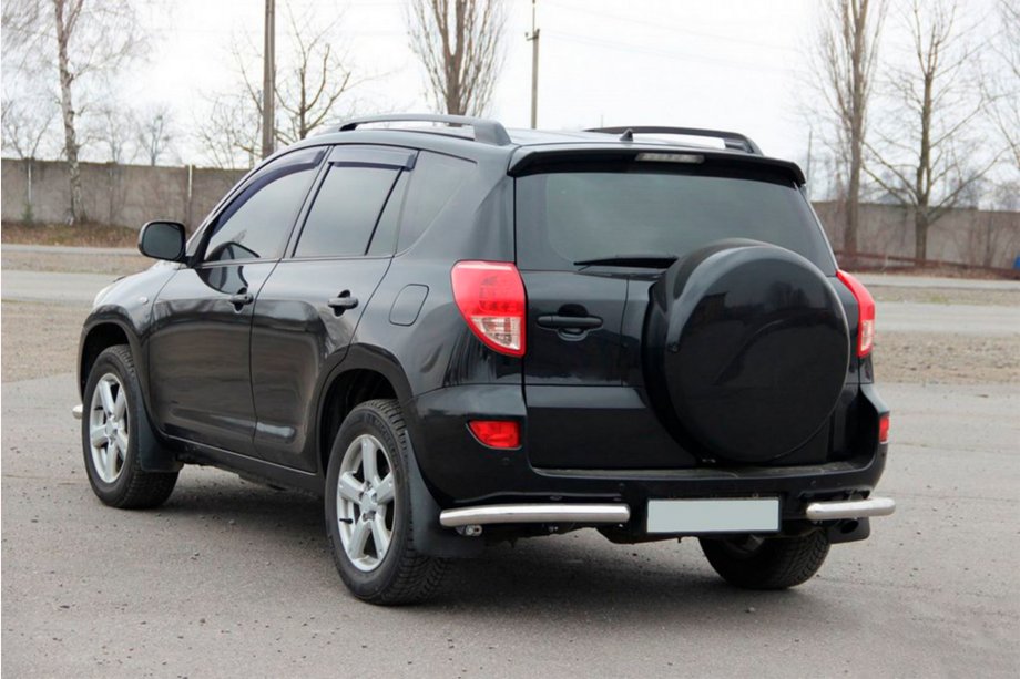 Toyota Rav 4 2006–2013 Zadné rohové diely AK003 (2 ks, nerez) Fotografia 5