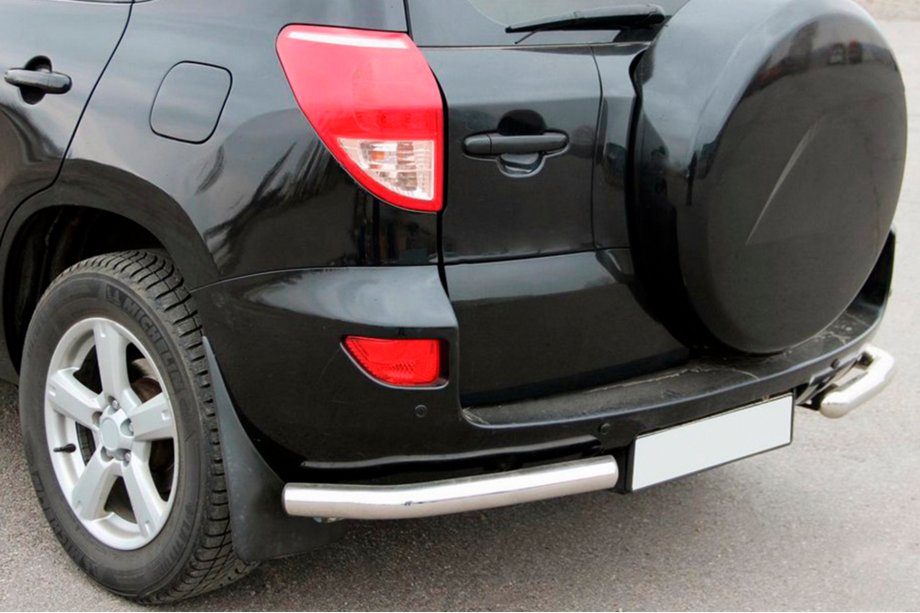 Toyota Rav 4 2006–2013 Zadné rohové diely AK003 (2 ks, nerez) Fotografia 1