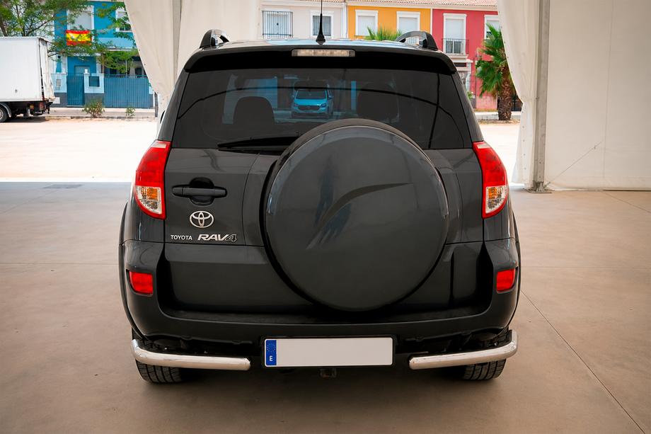 Toyota Rav 4 2006–2013 Zadné rohové diely AK003 (2 ks, nerez) Fotografia 2