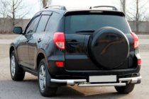 Toyota Rav 4 2006–2013 Zadné ochranné oblúky AK005-2 (2 ks, nerez) fotografia 1