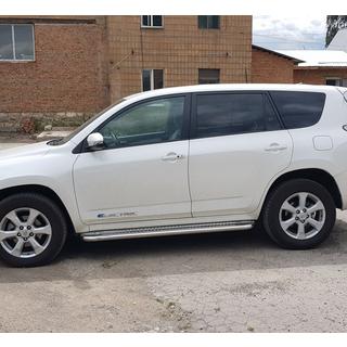 Bočné nášľapy Premium (2 ks, nerez) Toyota Rav 4 2006–2013 fotografia 4