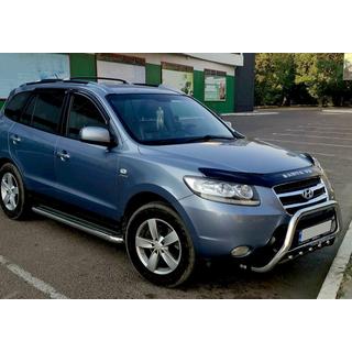 Bočné prahy Premium (2 ks, nerez.) Hyundai Santa Fe 2 2006–2012 fotografia 4