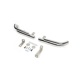 Zadné dvojité rohové ochrany AK003-Double (nerez) Hyundai Santa Fe 2 2006–2012 fotografia 3