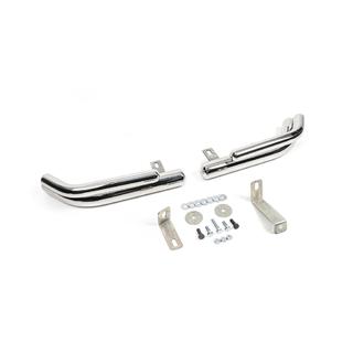 Zadné dvojité rohové ochrany AK003-Double (nerez) Hyundai Santa Fe 2 2006–2012 fotografia 1