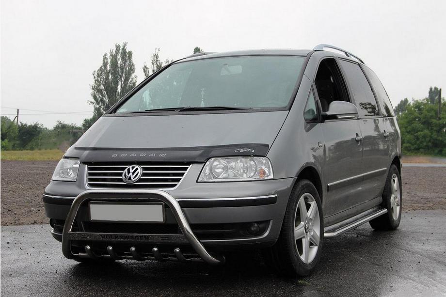 Volkswagen Sharan 1995–2010 Predný ochranný rám WT004 (nerez) Image
