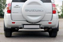 Suzuki Grand Vitara 2005–2017 Zadný ochranný oblúk AK002 (nerez) fotografia 1