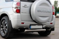 Suzuki Grand Vitara 2005–2017 Zadný ochranný oblúk AK002 (nerez) fotografia 2