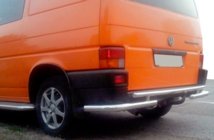 Volkswagen T4 Transporter 1990–2003 Zadný ochranný oblúk AK003-2 (nerez) fotografia 3