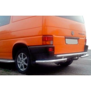 Zadný ochranný oblúk AK003-2 (nerez) Volkswagen T4 Transporter 1990–2003 fotografia 3