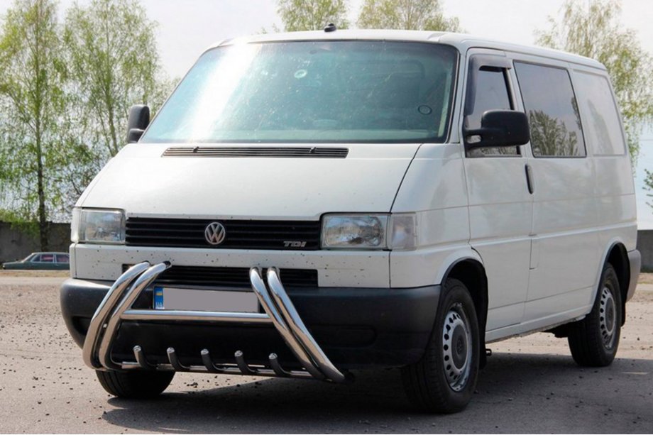 Volkswagen T4 Transporter 1990–2003 Predný ochranný rám (bullbar) Kelebek WT011 (nerez) Image