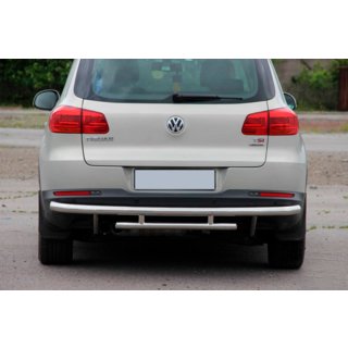 Zadný ochranný rám AK002-2 (nerez) Volkswagen Tiguan 2007–2016 fotografia 1
