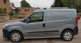 Fiat Doblo II 2010–2022 Bočné trubky (2 ks, nerez) fotografia 3