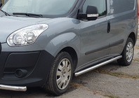 Fiat Doblo II 2010–2022 Bočné trubky (2 ks, nerez) fotografia 1