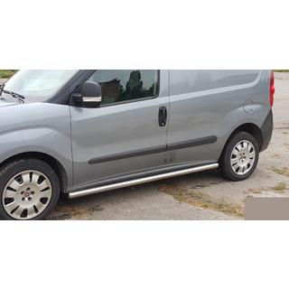 Bočné trubky (2 ks, nerez) Fiat Doblo II 2010–2022 fotografia 4