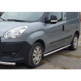 Bočné trubky (2 ks, nerez) Fiat Doblo II 2010–2022 fotografia 1