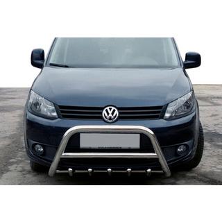 Predný ochranný rám (kengurín) WT003 (Ø60 mm, nerez) Volkswagen Caddy 2010–2015 fotografia 1