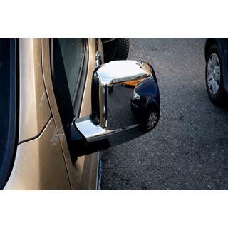 Chrómové kryty zrkadiel – kompletné (2 ks) Fiat Fiorino/Qubo 2008–2024 fotografia 3
