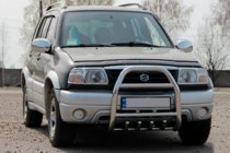 Suzuki Vitara 1998–2006 Kengurín QT007 (nerezová oceľ) fotografia 1