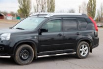 Nissan X-trail T31 2007–2014 Bočné rúrky BB002 (2 ks, nerez) fotografia 3