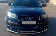 Audi Q7 2005–2015 Predný ochranný rám ST008 (nerez) Ø51 mm fotografia 1