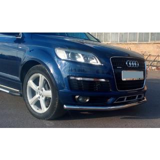 Predný ochranný rám ST008 (nerez) Audi Q7 2005–2015 fotografia 3