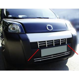 Lišty na masku (13 dielov, nerez) Fiat Fiorino/Qubo 2008–2024 fotografia 1
