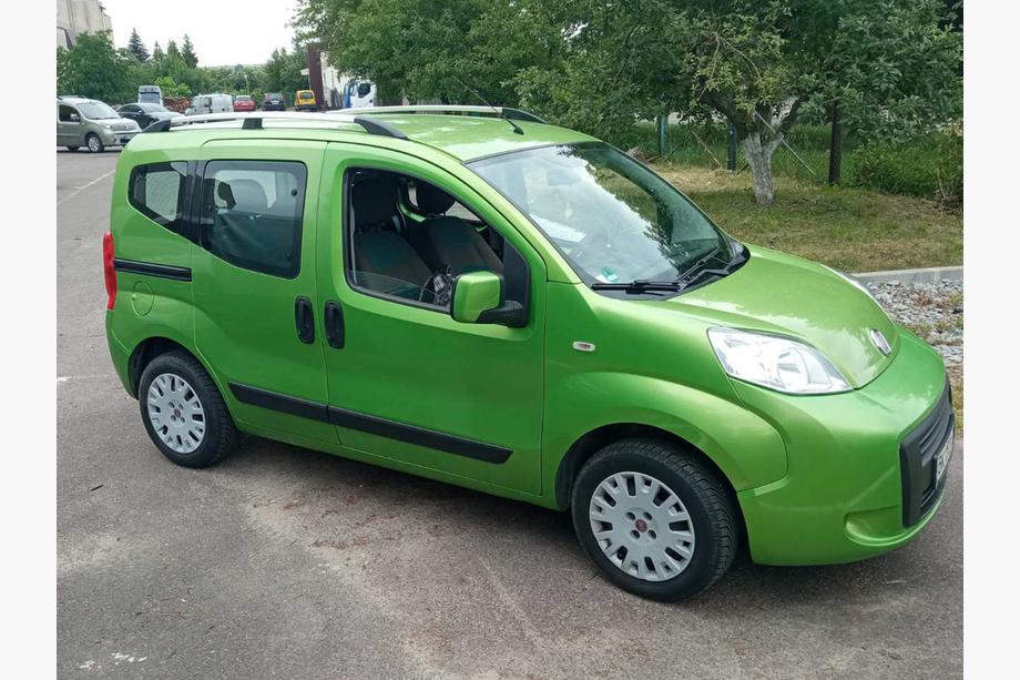 Fiat Fiorino/Qubo 2008–2024 Strešné lyžiny, chrómové Fotografia 4