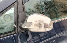 Volkswagen Sharan 1995–2010 Kryty zrkadiel 2004-2010 (2 ks, nerez) Carmos - turecká oceľ fotografia 3