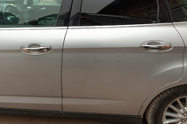 Ford C-Max/Grand C-Max 2010–2019 Chrómové kryty kľučiek dverí (4 ks, nerez) OmsaLine – talianska nehrdzavejúca oceľ fotografia 4