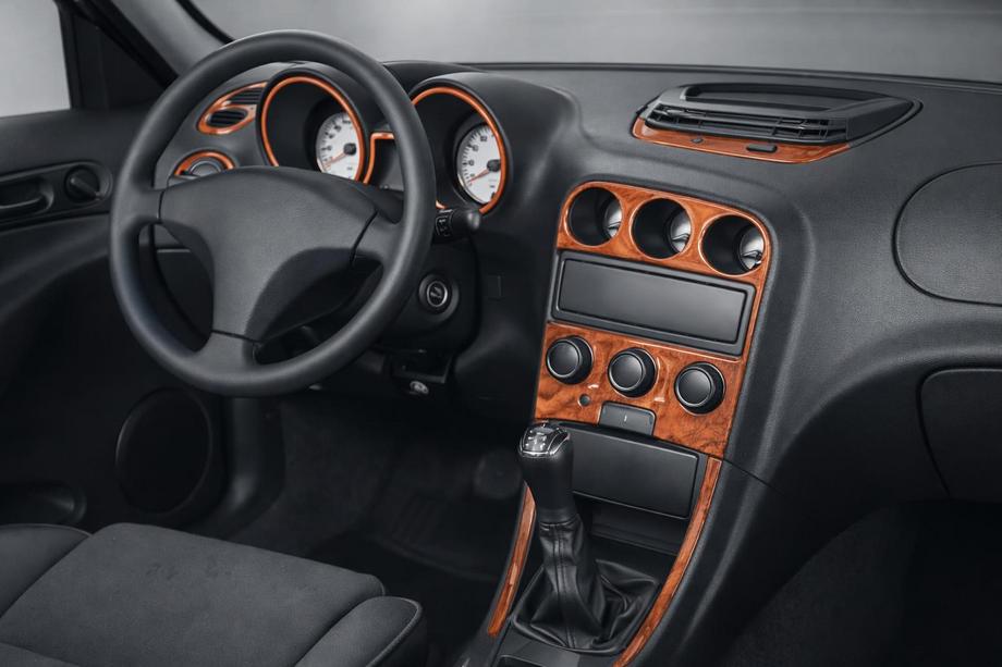 Alfa Romeo 156 1997–2007 Kryty palubnej dosky (Meric) Hliník Image